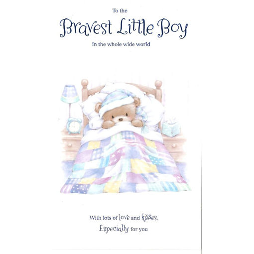 Picture of BRAVEST LITTLE BOY CARD